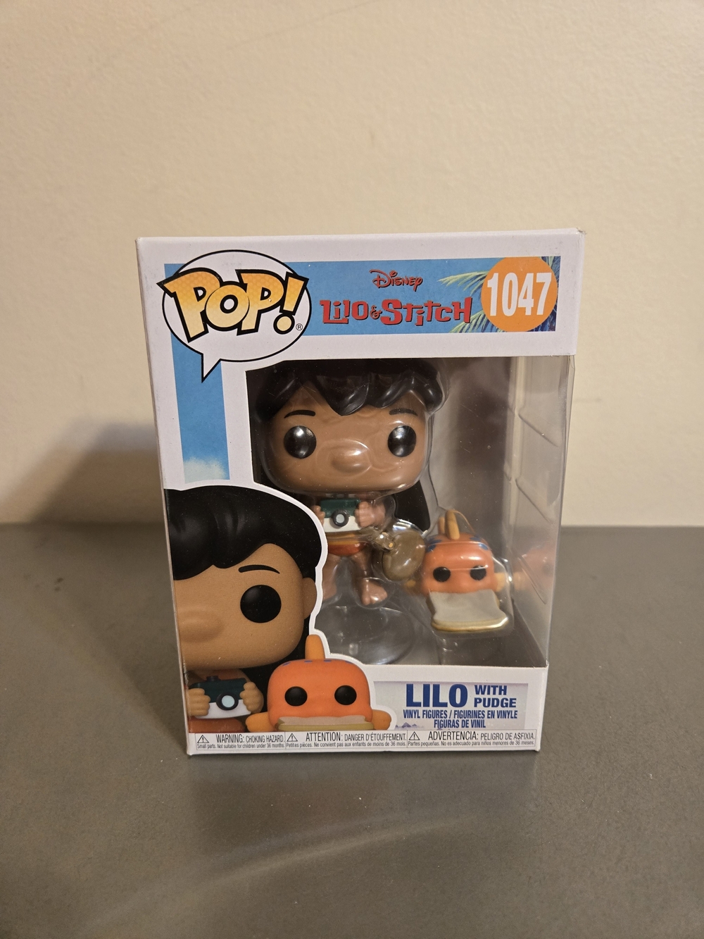 Funko Pop Disney Lilo and Stitch Lilo with Pudge Collectible Figure #1047